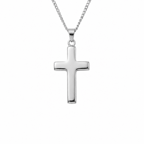 Lumina Cross Reflection Necklace